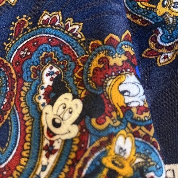 Mickey and Friends Vintage Tie navy paisley - Picture 4 of 4